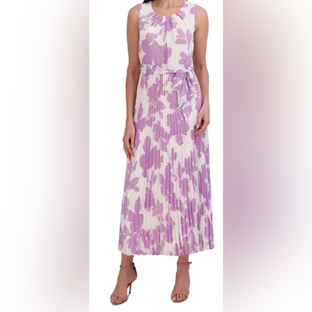 Studio one purple flower dress